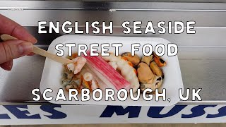 English Seaside Street Food  Scarborough UK [upl. by Gideon]