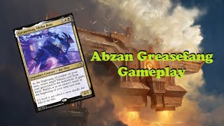 Abzan Greasefang Gameplay  Pioneer  Explorer [upl. by Nylrebma]