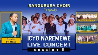 IGITERANE CYO GUHIMBAZA IMANA  quotICYO NAREMEWEquot  RANGURURA CHOIR  RASA UR HUYE [upl. by Ennoval]