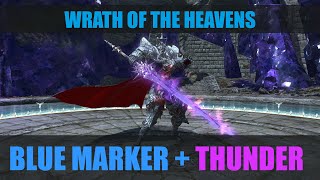 FFXIV DSR  Wrath of the Heavens  Blue Marker  Thunder [upl. by Htebazle]