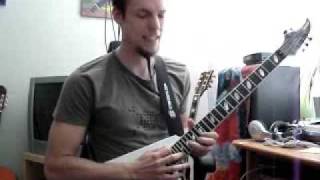 Caparison Orbit guitar solo [upl. by Ahsiema]