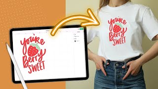 How to Make SVGS with Procreate [upl. by Kcirdaed478]