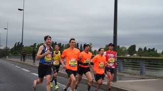 semi marathon de nantes 2017 [upl. by Ahsiekat135]