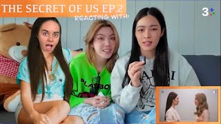 REACTING WITH THE SECRET OF US ใจซ่อนรัก LINGORM REACTION EP 2 FOREVER AT THEIR RESTAURANT ❤️ [upl. by Shakespeare]