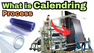 what is calendering ProcessMoulding Moulding Machineplastic Sheet manufacture [upl. by Tebzil]