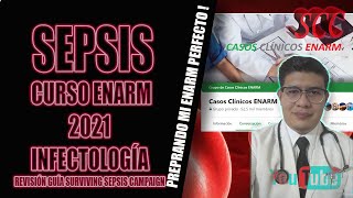 ⏩SEPSIS CURSO DE PREPARACION ENARM 2021 CASOS CLÍNICOS ENARM [upl. by Hayikat296]