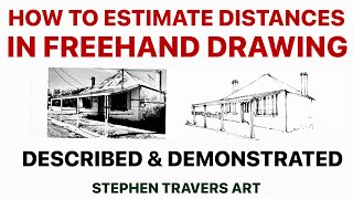 How to Estimate Distances Freehand Drawing [upl. by Sena905]