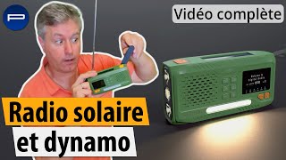 Comment écouter la radio sans pile  Survie randonnée sécurité dynamo amp solaire PEARLTVFR [upl. by Hale90]