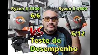 👉 Está na dúvida entre AMD Ryzen 5 3500 e Ryzen 5 3600  🥊 Veja o vídeo 3500 VS 3600 [upl. by Janel]