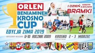 ORLEN Beniaminek Krosno Cup U10 BRAMKI DZIEŃ 1 GRUPA A [upl. by Otter]