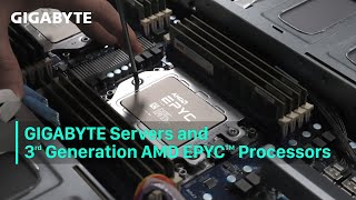 GIGABYTE Servers and 3rd generation AMD EPYC™ Processors [upl. by Idelle]