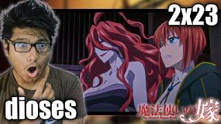 CHISE Y LOS DIOSES 😮  Mahoutsukai No Yome T2 Cap 23 REACCIÓN [upl. by Caroline]