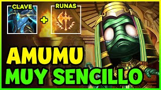 🔥 MOMIA TÉTRICA COMO JUGAR AMUMU JUNGLA S14 GUÍA ESPAÑOL  TEMPORADA 14 LOL 2024 [upl. by Kilan]