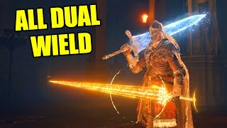 Elden Ring  All Dual Wield Weapons Moveset Showcase [upl. by Aseneg913]