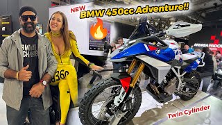 BMW ki new 450cc bike F 450 GS in AMAZING Coming to INDIA [upl. by Eirahcaz]