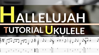 Hallelujah  Ukulele Fingerstyle Tutorial [upl. by Siroled]