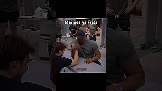 Marines vs Frats marine armwrestling shorts [upl. by Dirfliw475]