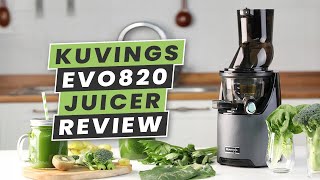 Kuvings EVO820 Wide Feed Slow Juicer  Juicer Review [upl. by Tsuda710]