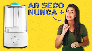 Umidificador Aromatizador Ever Care Bivolt RESENHA [upl. by Tiedeman]