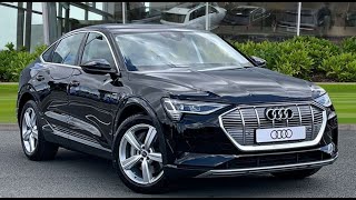 2022 Brand New Audi ETron Sportback 55 Technik Auto quattro 95kWh  Stoke Audi [upl. by Suiravad]