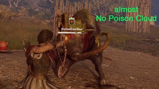 Assassins Creed Odyssey Erymanthian Boar Boss  Low Level [upl. by Megdal]