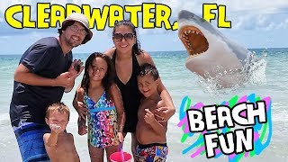 FUNnel Vision Fun  Clearwater Beach July 2014 FL Trip Part 1  Sand Key [upl. by Ahselat395]