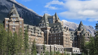 Inside the worldfamous FAIRMONT BANFF SPRINGS HOTEL Canada impressions amp review [upl. by Nnylkoorb205]