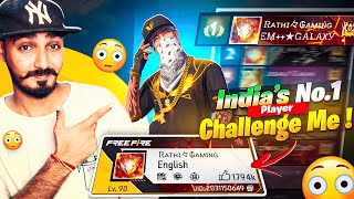 INDIA’S NO1 GRANDMASTER PLAYER CHALLENGE ME  GOD LEVEL BR RANK GAMEPLAY  FREE FIRE MAX [upl. by Leina]