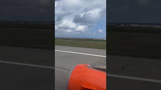 EasyJets take off from one of the worlds most beautiful cities travel easyjet nice france [upl. by Dett439]