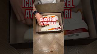 👞🟡🔴Mauro Icardi’ye Hediye Edilen Özel Ayakkabı [upl. by Annez]