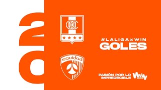 Once Caldas vs La Equidad goles  Liga BetPlay Dimayor 20241  Cuadrangulares  Fecha 1 [upl. by Vastha]