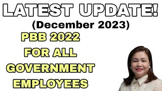 Good news Update on PBB 2022 for government emoloyees [upl. by Eseyt]