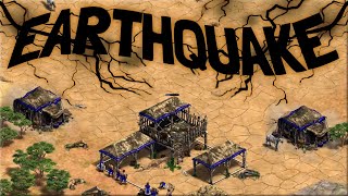 Earthquake in AoE2 [upl. by Ahtera]