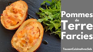 POMMES de TERRE FARCIES Tous en cuisine avec Seb [upl. by Wahl]