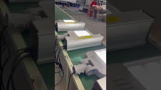 100W solar street light in production line led ledlights light solar solarlight [upl. by Hajidahk]