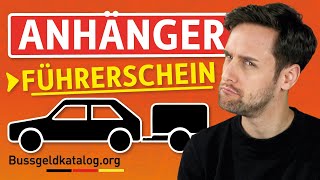 Anhängerführerschein Reicht der PkwFührerschein Wann braucht ihr den B96 Was ist mit BE erlaubt [upl. by Rozella]