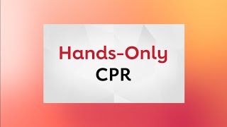 Welcome to the HandsOnly CPR course [upl. by Atirahc]