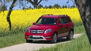 Mercedes GLK 250  Erste Fahrt im gelifteten GLK [upl. by Barber392]