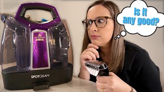 Bissell Spot Cleaner Review  Unboxing amp Demo [upl. by Broderick]