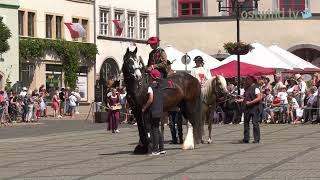 Festumzug zum Naumburger Hussiten Kirschfest 2022 [upl. by Elinnet563]