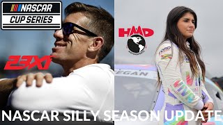 NASCAR Silly Season Update  Carl Edwards To 23XI Racing  Hailie Deegan Not Returning To NASCAR [upl. by Wiese]