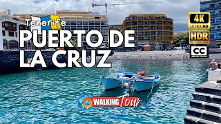 Discover Puerto de La Cruz Tenerife 🇮🇨 4K HDR 60fps Walking Tour [upl. by Razal]