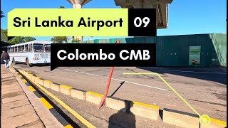 Sri Lanka Airport Colombo CMB 4K Walking [upl. by Ernald]