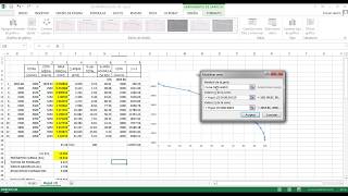 Union de graficos curva hipsometrica y frecuencia de altitudes excel 2013 [upl. by Eriam]