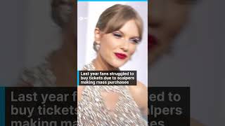 Taylor Swift Scalpers resell concert tickets for more than £3000 [upl. by Ressan]