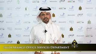 Saudi Aramco Office Services Department is a winner in the Middle East amp North Africa Stevie Awards [upl. by Etireugram]