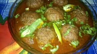 Koftay RecipeKoftay Ka SalanEasy Home Made Recipe [upl. by Acirat448]