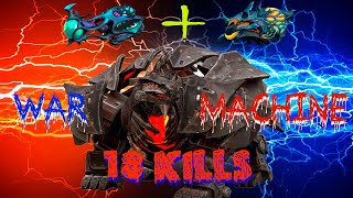 JMW Dino War  Legendary Archelon  War machine How to play Archelon Beholders and thunder bolts [upl. by Anihs]