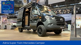 Premium Mercedes 4x4 Camper Van  Adria Super Twin [upl. by Mackey]