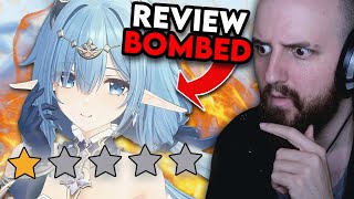 GENSHIN IMPACT KILLER AZUR PROMELIA REVIEW BOMBED [upl. by Cottrell]